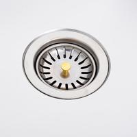 Campinggootsteen enkele bak roestvrij staal - thumbnail