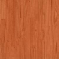 Bedframe zonder matras massief grenenhout wasbruin 180x200 cm - thumbnail