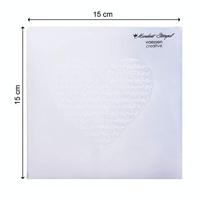 Mundart Stempel • embossing sjabloon duitse tekst "danke" - thumbnail