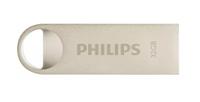 USB-stick 2.0 Philips moon vintage silver 32GB - thumbnail