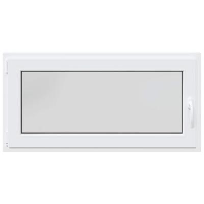 Kelderraam RISOR 120x60 cm draaikiep-draai DIN links wit