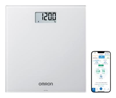 Omron HN300T2 Intelli IT Rechthoek Grijs Elektronische weegschaal
