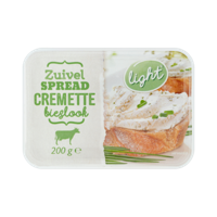 Cremette Zuivelspread Bieslook 200 g bij Jumbo - thumbnail