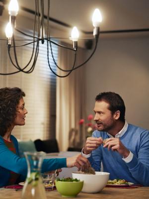 Philips Led Kaarslamp 5,5w E14 40w Mat Philips Led Kaarslamp 5,5w E14 40w Mat