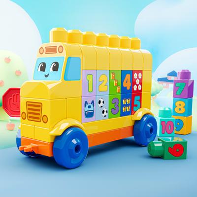 MEGA Bloks bouwen en tellen bus