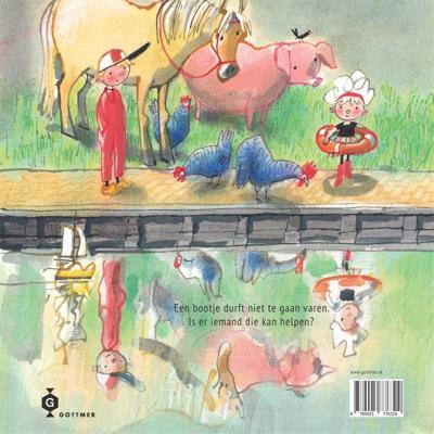 Boer Boris en het bootje (Hardback)