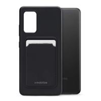 Mobilize Rubber Gelly Card Case Samsung Galaxy A32 4G Matt Black - thumbnail