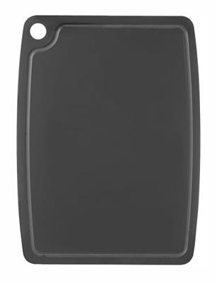 Hendi Snijplank antislip - vaatwasserbestendig - zwart houtvezel - 30 x 23.5 cm