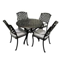 Camrose Diningset 5 dlg Buitengewoon de Boet - Buitengewoon de boet - thumbnail