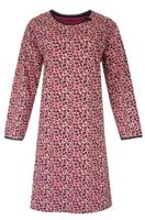 Irresistible dames nachthemd - Pink Panter - Katoen - Lange mouwen - 100% katoenen nachtjapon lange mouw - thumbnail