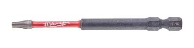 Milwaukee SHOCKWAVE™ IMPACT DUTY schroefbit TX15 x 90mm VE=1 - 4932471571 Milwaukee SHOCKWAVE™ IMPACT DUTY schroefbit TX15 x 90mm VE=1 - 4932471571