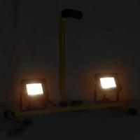 VidaXL Spotlight met handvat led 2x10 w warmwit - thumbnail