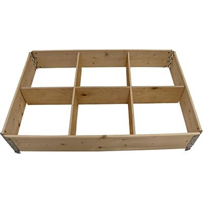 Siena Garden R-1200-1-4-GBX Hoogbeet stapelbaar, 120 x 80 x 19,5 cm, natuur 1 stuk(s)