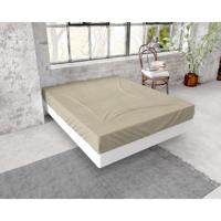 Dreamhouse Flanel Premium Hoeslaken Taupe 140 x 200/210 cm - thumbnail