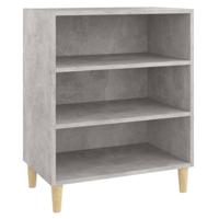 VidaXL Dressoir 57x35x70 cm bewerkt hout betongrijs - thumbnail