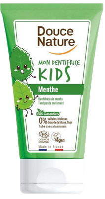 Douce Nature Kindertandpasta mint bio 50 Milliliter Douce Nature Kindertandpasta mint bio 50 Milliliter