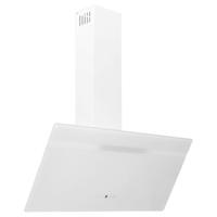 VidaXL Wandafzuigkap 90 cm staal en gehard glas wit - thumbnail