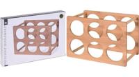 Excellent Houseware Bamboe Wijnrek voor 6 Flessen - thumbnail