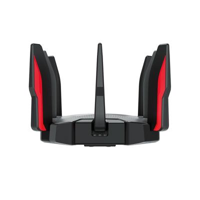 TP-Link AX6600 Tri-Band Wi-Fi 6 Gaming Router with 4* Gigabit Ports+1 * 2.5 Gbps port, WiFi Speed up to 6600Mbps, 2 USB Ports, Quad-Core CPU, Ideal for Gaming Xbox/PS4/Steam & 4K (Archer GX90)