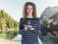 Olympus LS-P1 Intern geheugen & flash-kaart Zilver - thumbnail