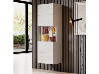 Wandkast TOMASSON 1 deur wit/hoogglans wit Wandkast TOMASSON 1 deur wit/hoogglans wit