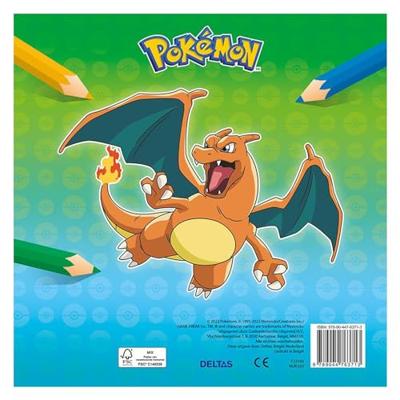 Deltas Pokemon color fun kleurboek