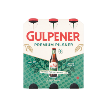 Gulpener Premium Pilsner Fles 6 x 300ML bij Jumbo Gulpener Premium Pilsner Fles 6 x 300ML bij Jumbo