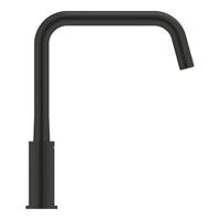 GROHE Eurosmart Keukenmengkraan - 22.8cm - hoge uitloop - matte black 305672430 - thumbnail