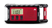Midland ER 300 Pro Noodradio AM, VHF (FM) Bluetooth, Noodradio, FM, Middengolf, USB Handslinger, Zonnepaneel, Powerbankfunctie, Zaklamp, Stofvast, Oplaadbaar, - thumbnail
