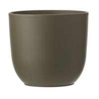 Mica Decorations tusca pot groen 20x19cm - thumbnail