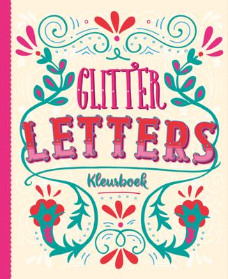 Glitterkleurboek Letters