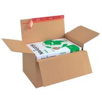 Colompac verzenddoos CP141, ft 30,5 x 22,8 x 7 -16 cm, bruin - thumbnail