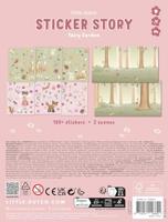 Bambolino Toys Little dutch stickerset fairy garden - thumbnail