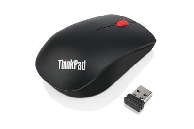 Wireless muis Lenovo ThinkPad Essential Zwart Grijs 1200 DPI
