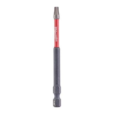 Milwaukee SHOCKWAVE™ IMPACT DUTY schroefbit TX25 x 90 mm VE=1 - 4932430883 Milwaukee SHOCKWAVE™ IMPACT DUTY schroefbit TX25 x 90 mm VE=1 - 4932430883