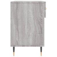 VidaXL Schoenenbank 102x35x55 cm bewerkt hout grijs sonoma eikenkleur - thumbnail