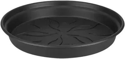 Elho Green Basics Plantenschotel Zwart Ø22cm
