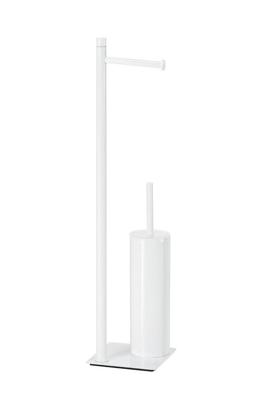 Vrijstaand Closetrol- en Borstelhouder Sapho Trilly Mat Wit Vrijstaand Closetrol- en Borstelhouder Sapho Trilly Mat Wit