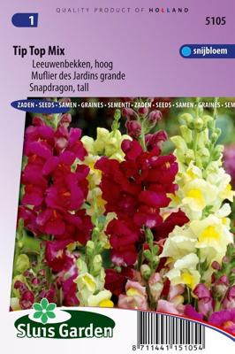 Antirrhinum Majus Maximum zaden Tip Top mix