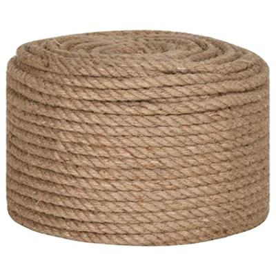 VidaXL Touw 25 m lang 10 mm dik jute