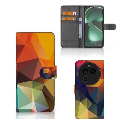 OPPO Find X6 Pro | Book Case | Polygon Color OPPO Find X6 Pro | Book Case | Polygon Color