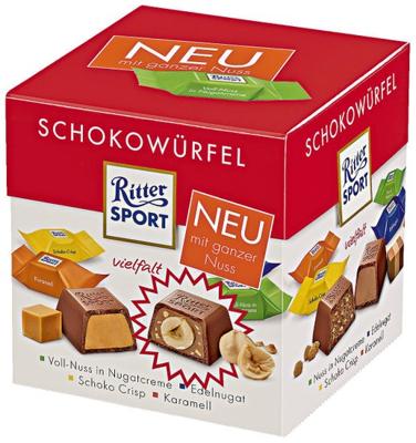 Ritter Sport - Choco-blokjes Schokogruss - 176g