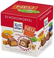 Ritter Sport - Choco-blokjes Schokogruss - 176g - thumbnail