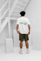 Jorcustom Script Mesh Loose Fit Zomerset Heren Wit/Groen - Maat S - Kleur: DonkergroenWit | Soccerfanshop - thumbnail
