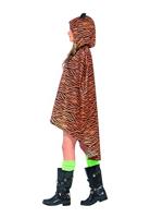 Party poncho festival tijger - thumbnail