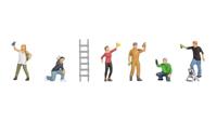 NOCH 36566 N Graffitispuiters figuren Geverfd, Staand - thumbnail