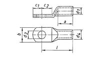 Klauke SR256 Buiskabelschoen 180 ° M6 25 mm² 1 stuk(s) Piece - thumbnail