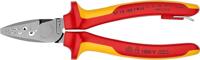 Knipex Krimptang voor adereindhulzen geïsoleerd | Meercomponenten-omhullingen | VDE-gekeurd - 97 78 180 T BK - thumbnail