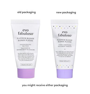 Evo Fabuloso Platinum Blonde Colour Intensifying Treatment - thumbnail