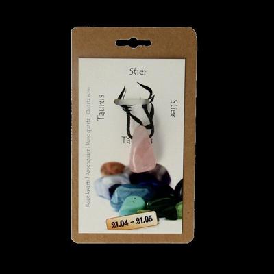 Steengoed Sterrenbeeldsteen hanger stier 1 Stuks